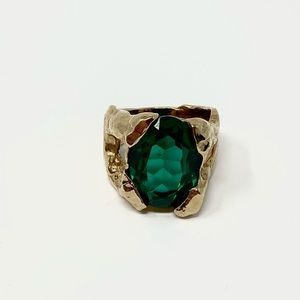 NWOT Skova Soul Green Stone Ring 8